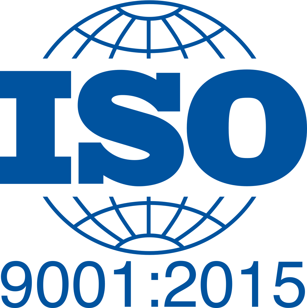 ISO 9001:2015 certified