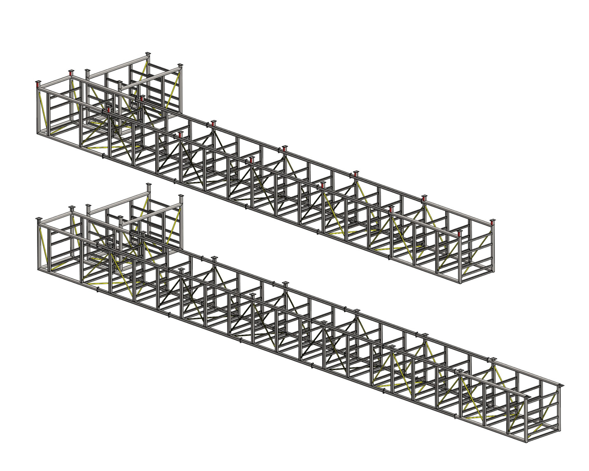 Modular pipe supports